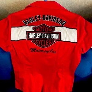 Woman’s Harley Davidson top worn twice